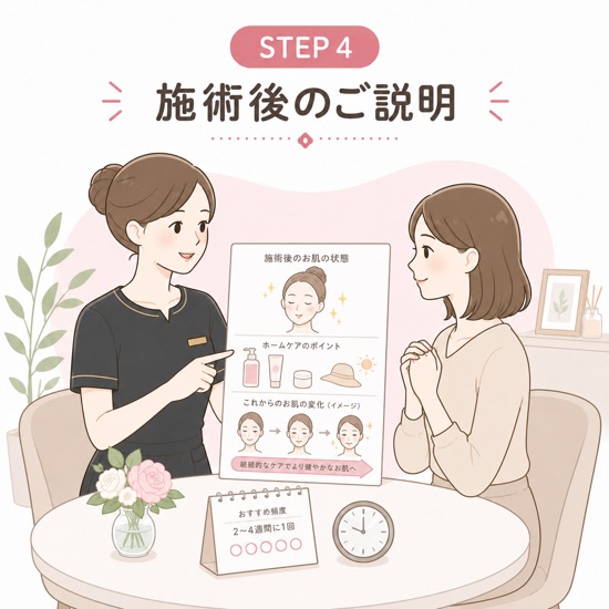 エンビロン_施術後のご説明